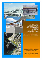 PDF) Glosario diseño vial inglés español 